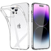 Transparent Soft TPU Silicone Phone Case for iPhone